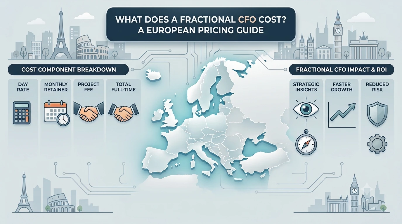 What a CFO costs in Europe. Pricing benchmark and models